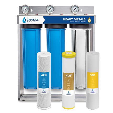 metal partical house filter|whole house water filter cartridge.